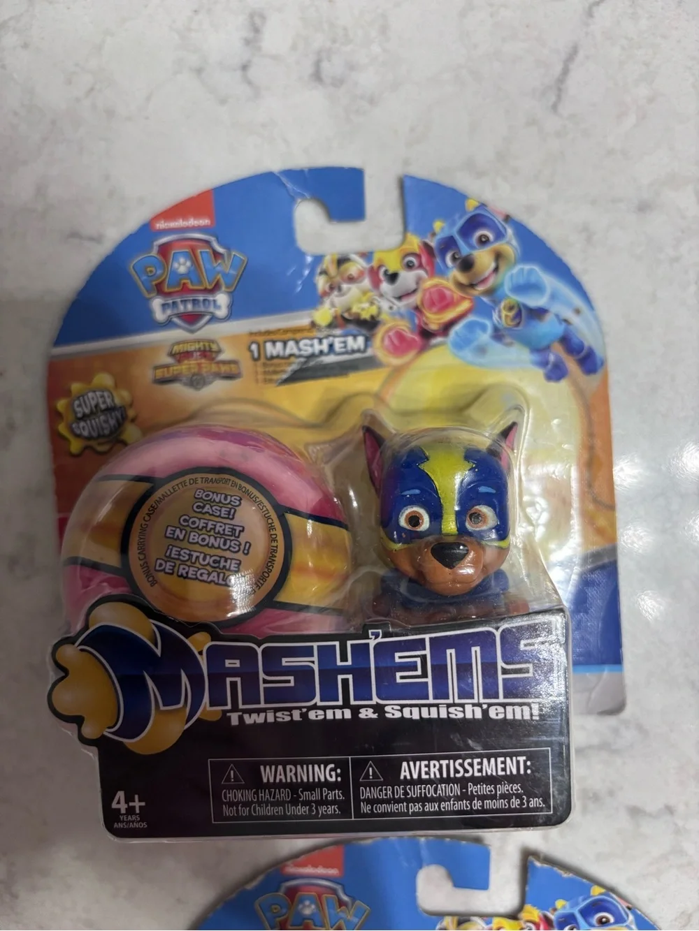 Paw Patrol Mashems Collectible Figure Duo - Marshall & Chase + Bonus Cases